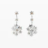 Joyería-Desigual Pendientes largo formación de estrellas Zalio