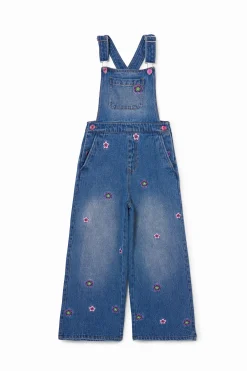 Faldas Y Pantalones-Desigual Peto largo flores