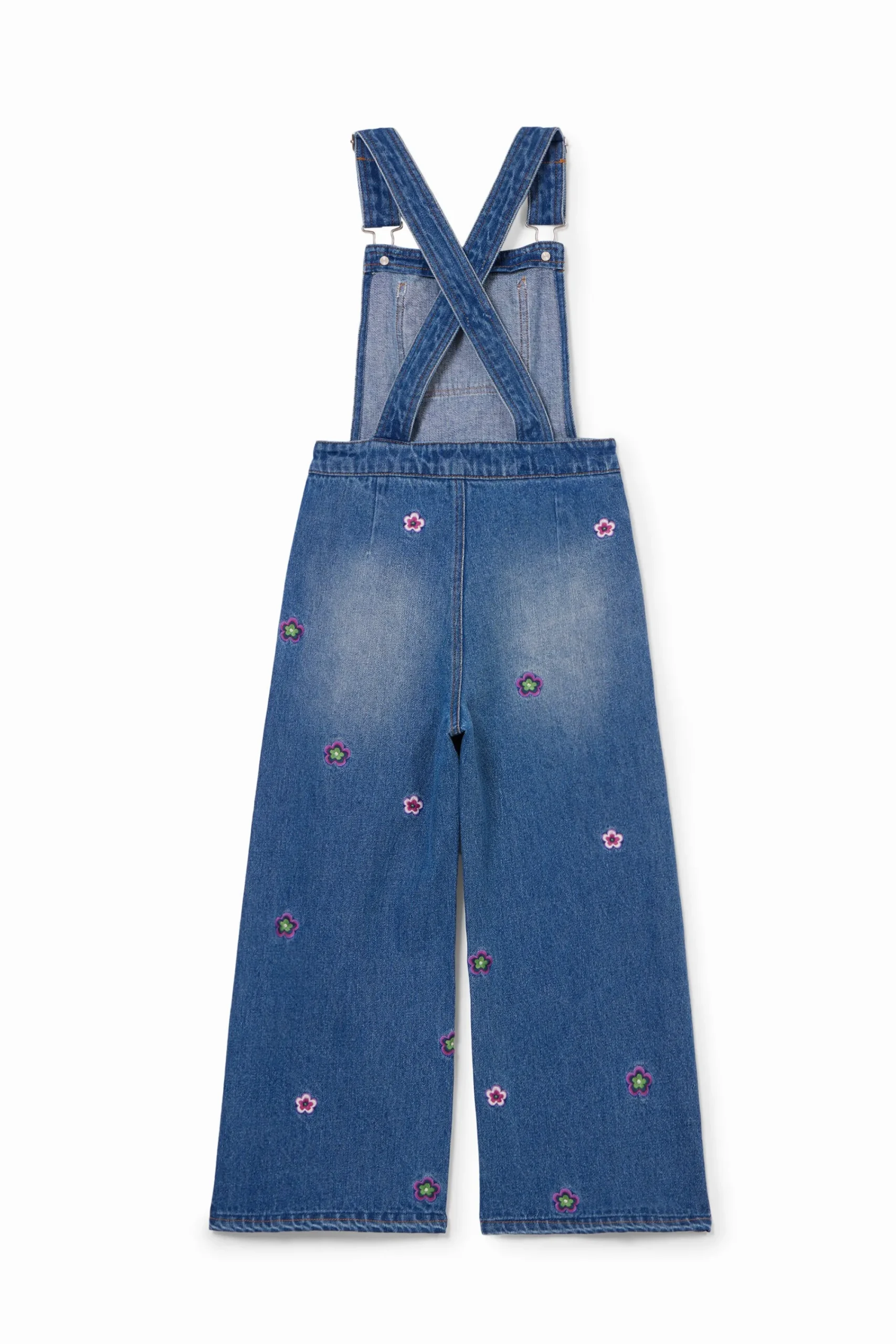 Faldas Y Pantalones-Desigual Peto largo flores