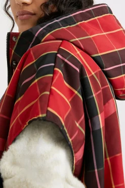 Bufandas Y Pañuelos-Desigual Poncho chaleco tartán