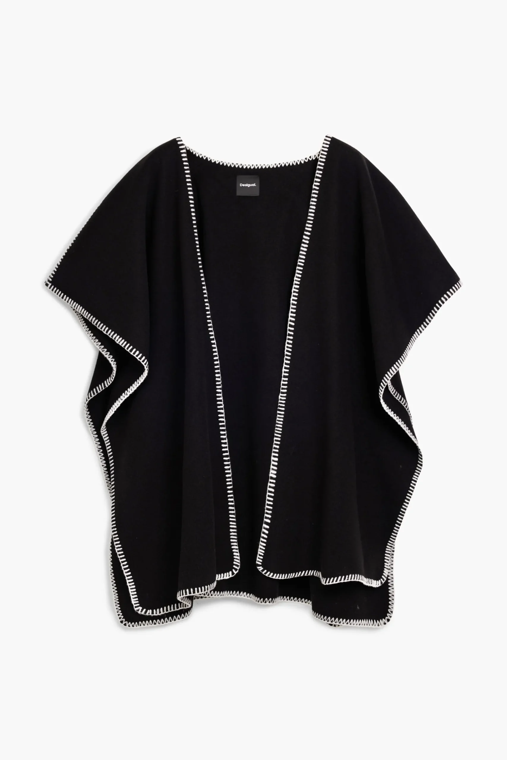 Bufandas Y Pañuelos|Ponchos-Desigual Poncho con bufanda