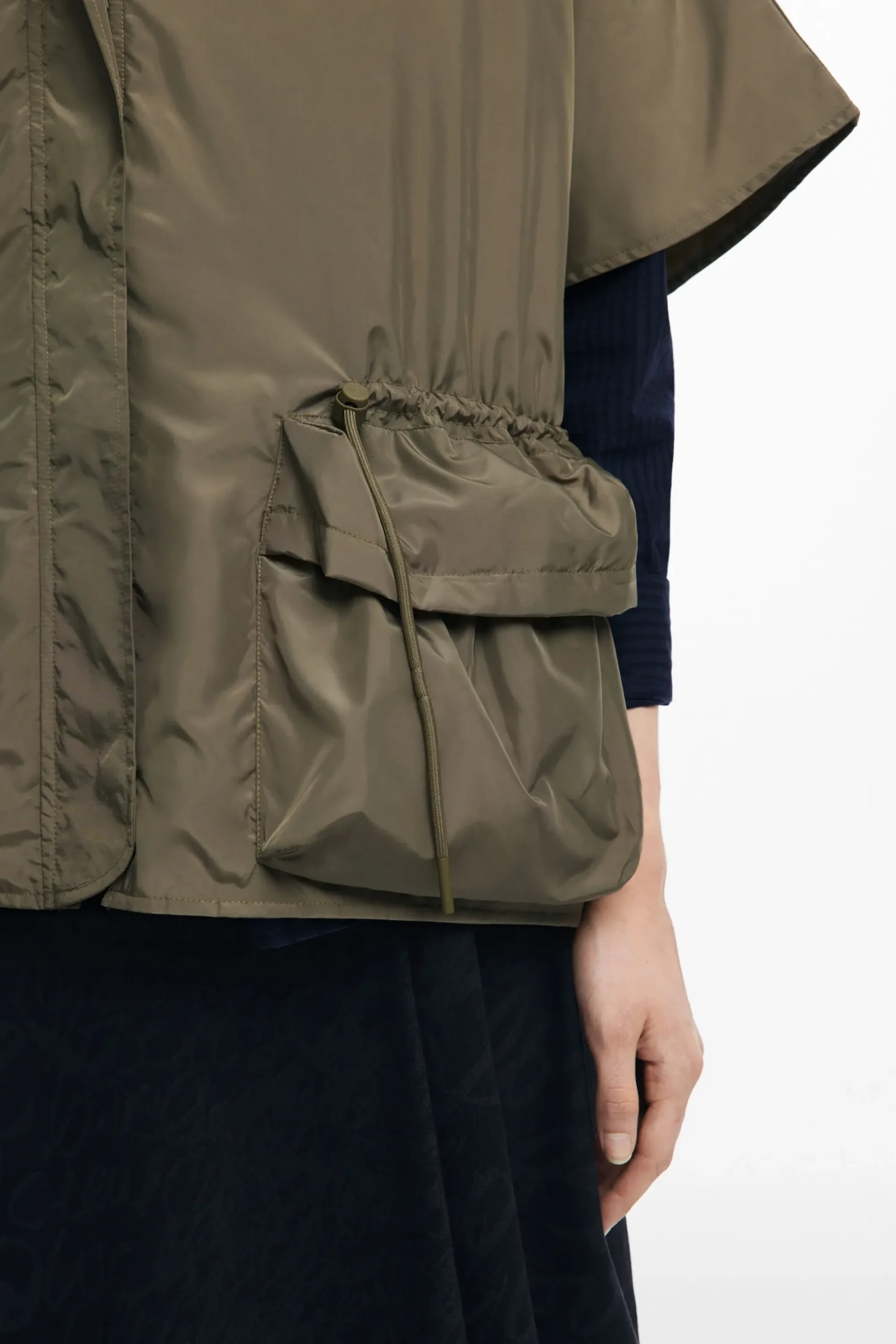 Bufandas Y Pañuelos|Ponchos-Desigual Poncho nylon ajustable