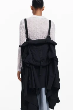 Bufandas Y Pañuelos|Ponchos-Desigual Poncho nylon bolsillo