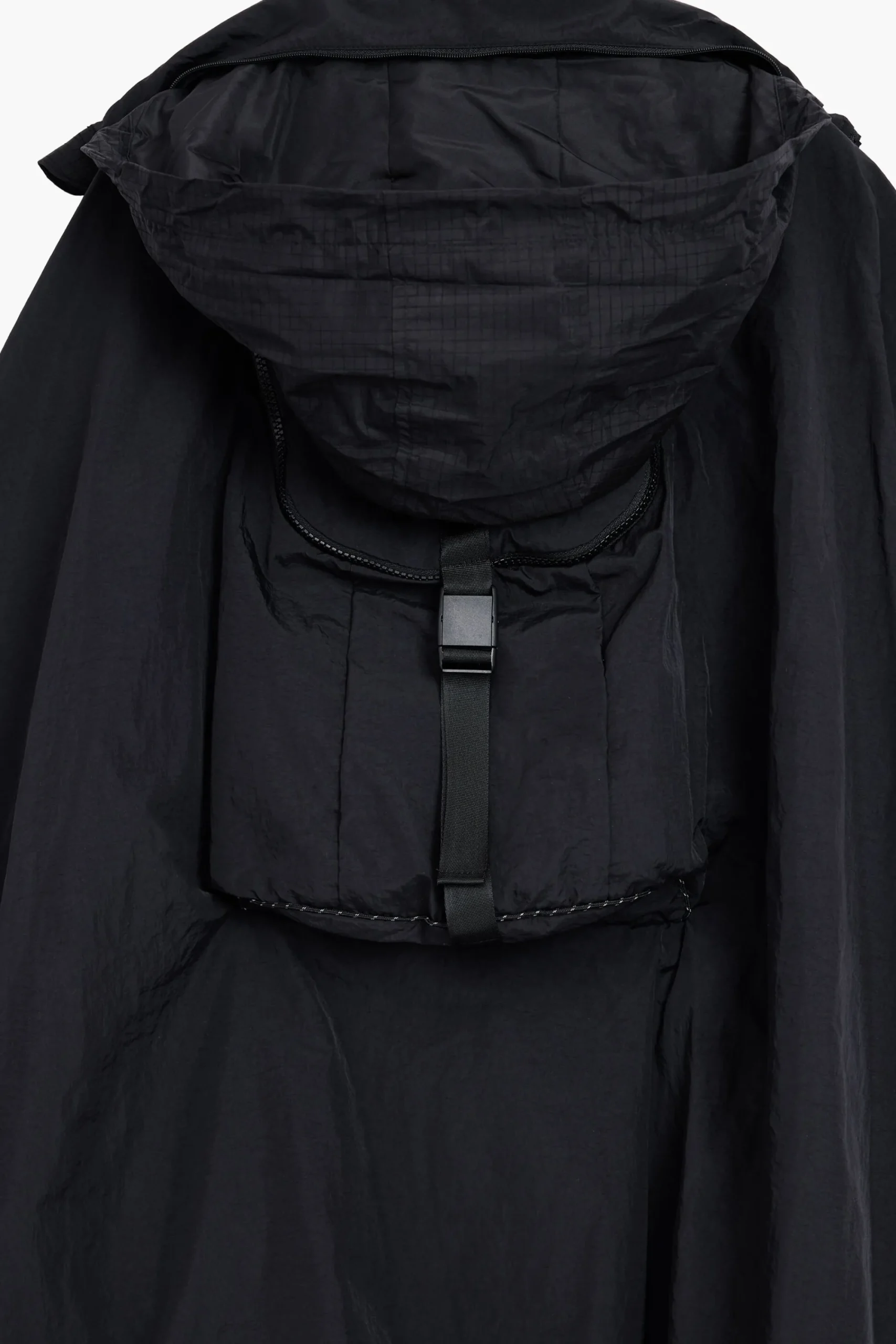 Bufandas Y Pañuelos|Ponchos-Desigual Poncho nylon bolsillo