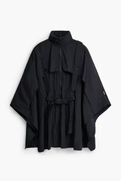 Bufandas Y Pañuelos|Ponchos-Desigual Poncho nylon bolsillo