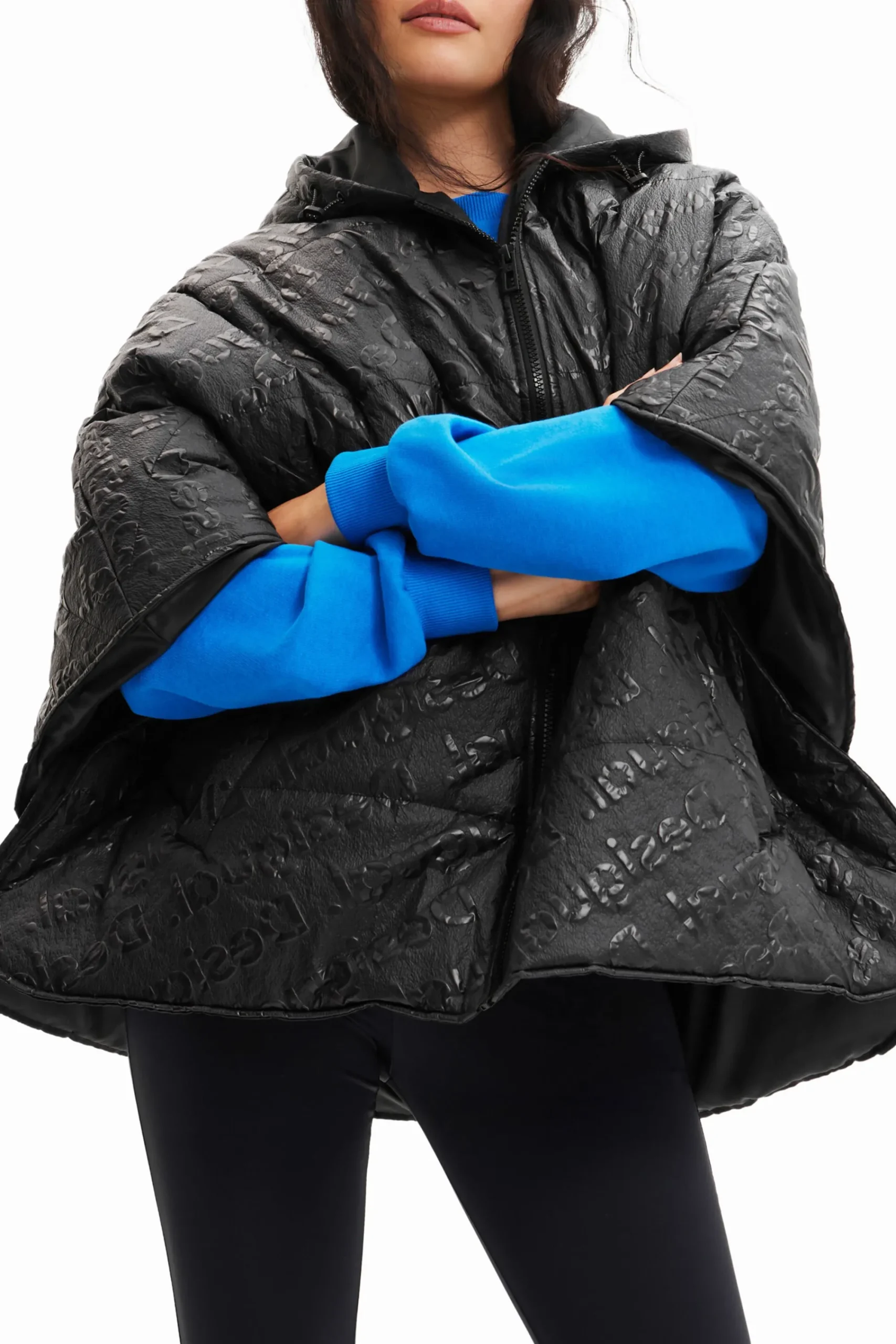 Bufandas Y Pañuelos-Desigual Poncho padded logos