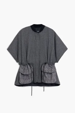 Abrigos Y Chaquetas|Bufandas Y Pañuelos-Desigual Poncho pata de gallo