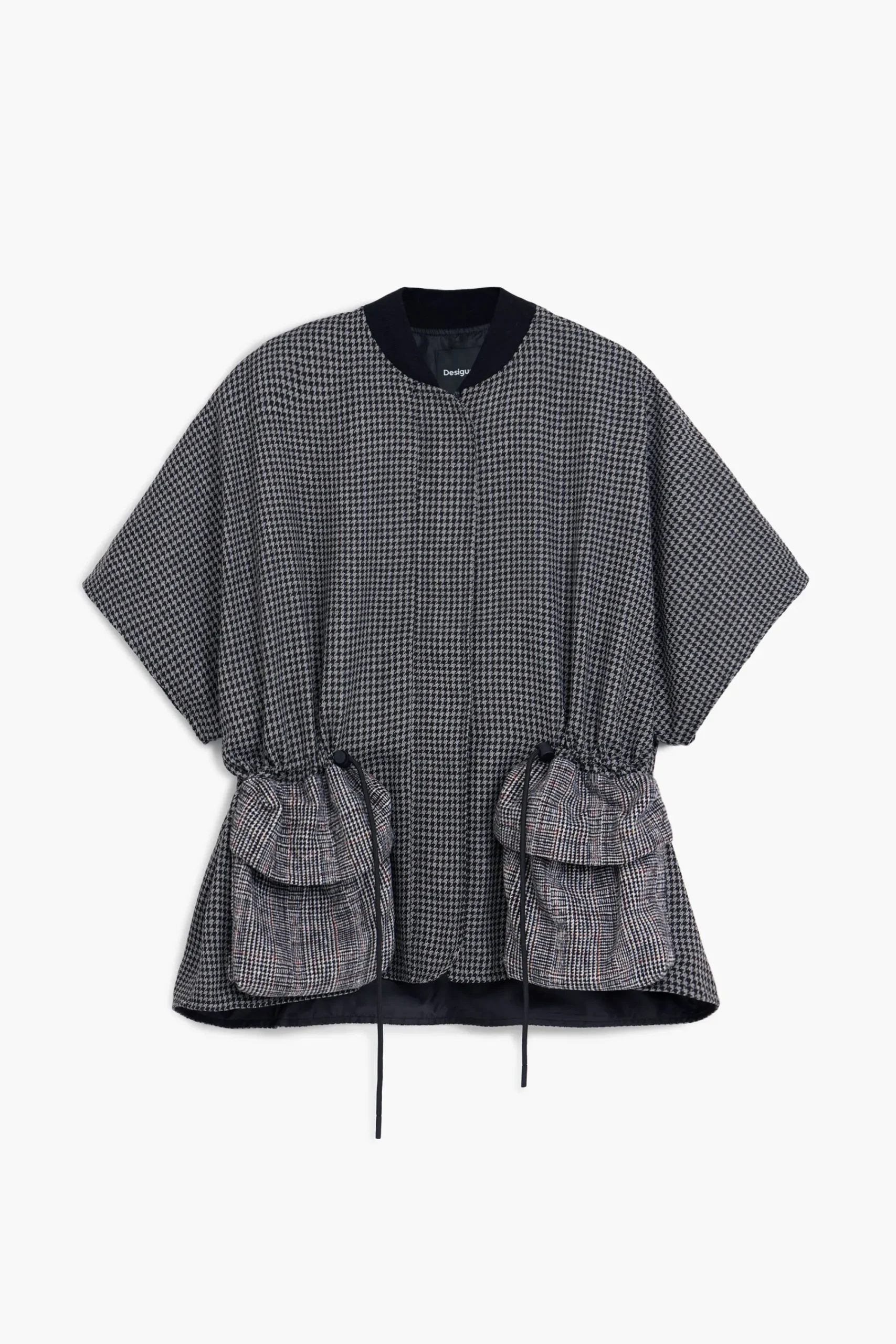 Abrigos Y Chaquetas|Bufandas Y Pañuelos-Desigual Poncho pata de gallo