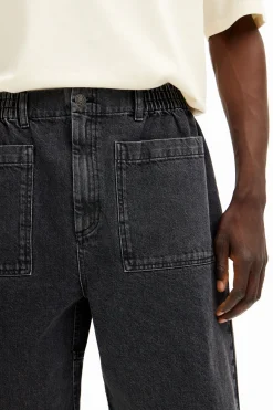 Jeans Y Pantalones-Desigual Shorts denim bolsillos