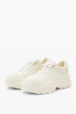 Zapatos-Desigual Sneakers chunky piel