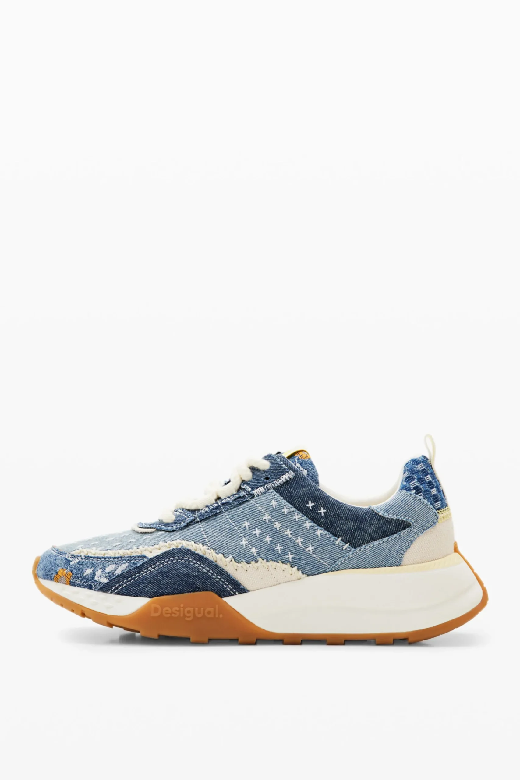 Zapatos-Desigual Sneakers jogger denim