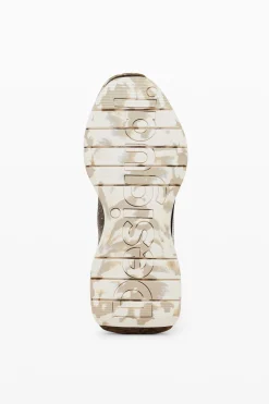 Zapatos-Desigual Sneakers runner patch