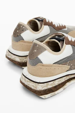 Zapatos-Desigual Sneakers runner patch