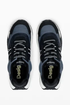Zapatos-Desigual Sneakers runner patch