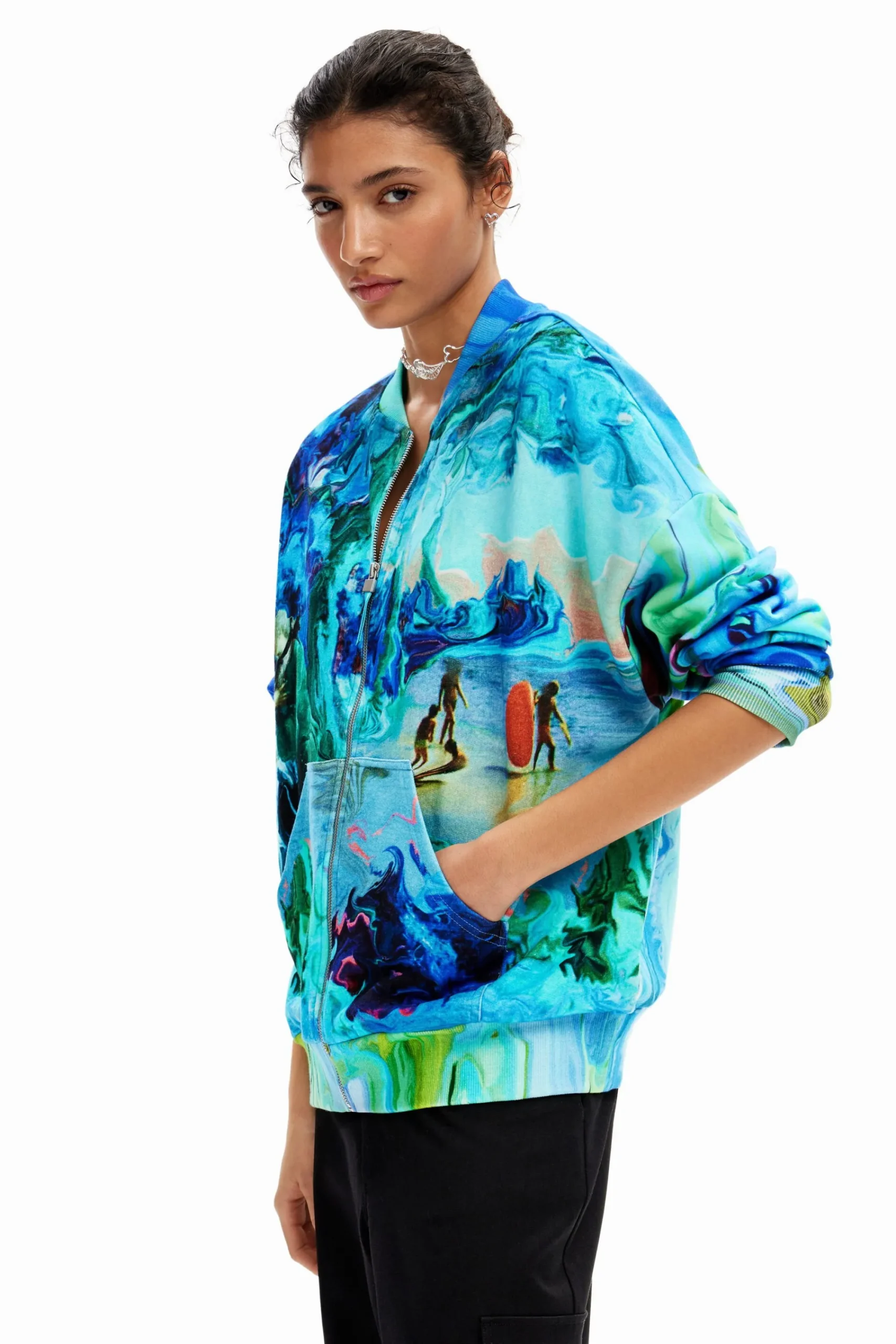 Jerséis-Desigual Sudadera arty M. Christian Lacroix