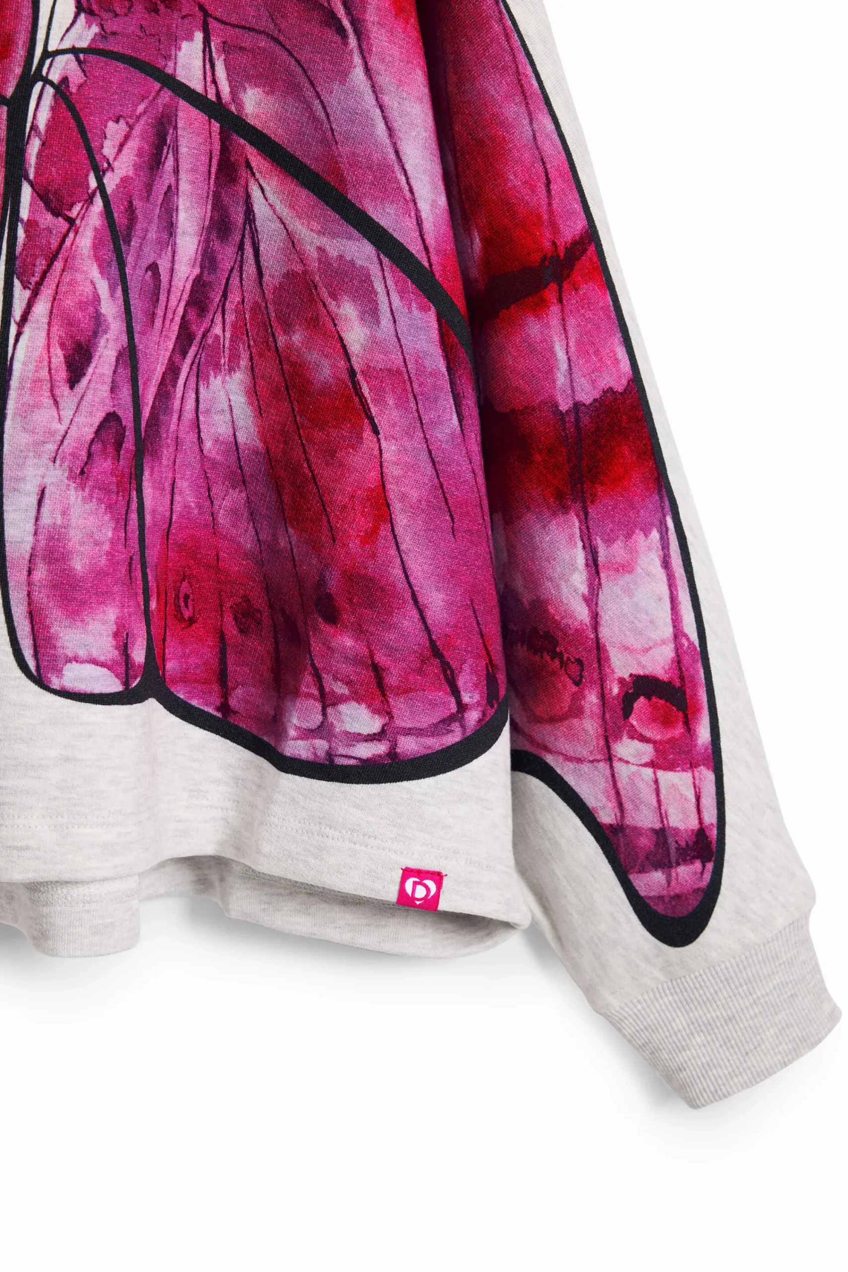 Jerséis Y Sudaderas-Desigual Sudadera capa mariposa