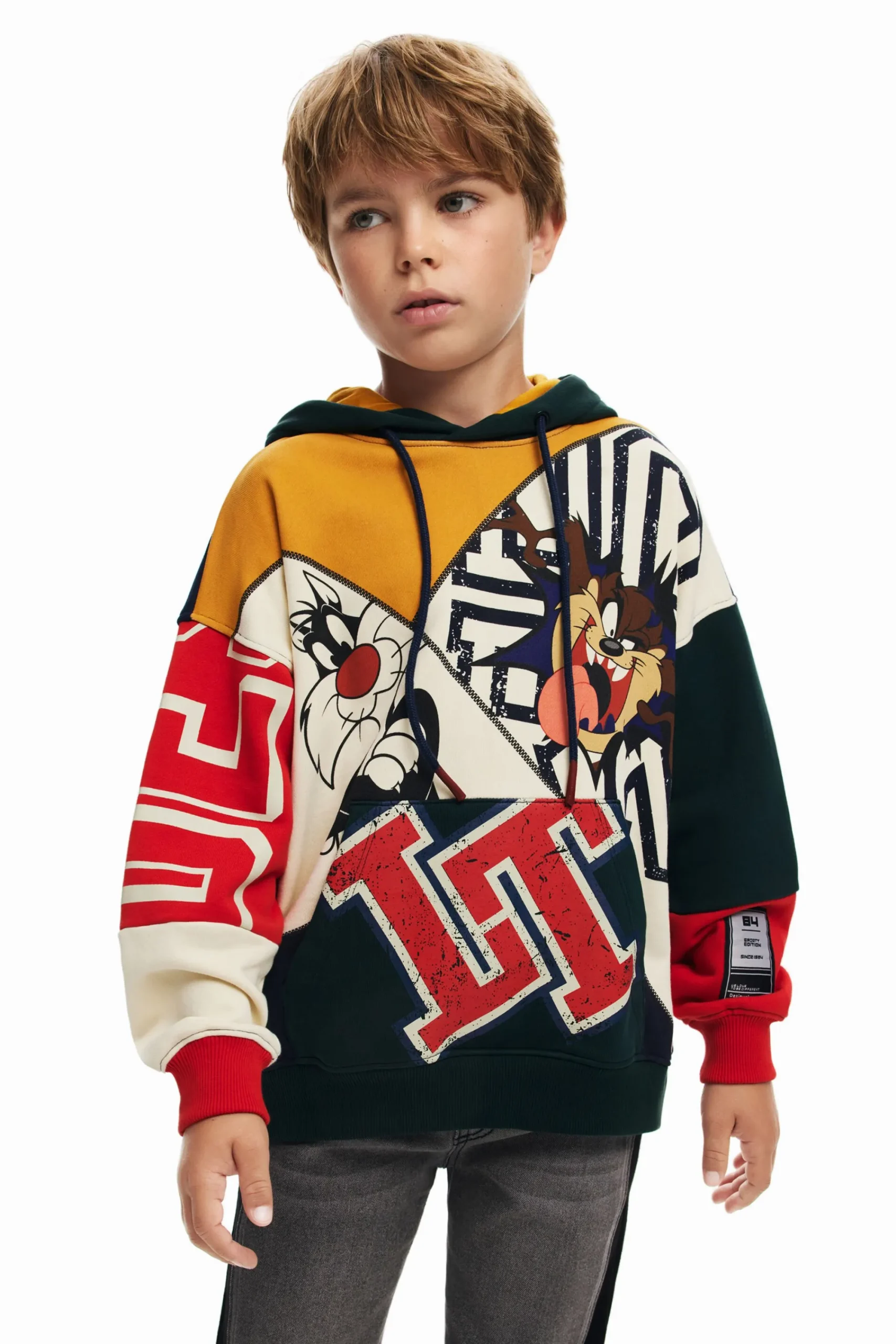 Jerséis Y Sudaderas-Desigual Sudadera con capucha Looney Toones