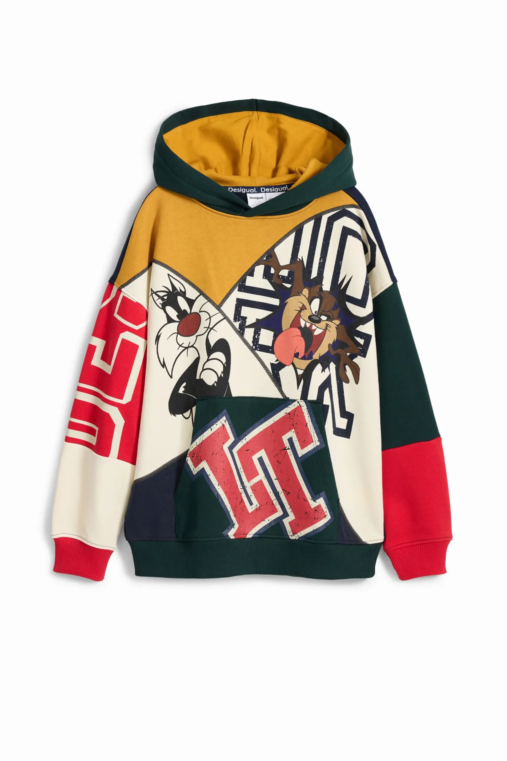 Jerséis Y Sudaderas-Desigual Sudadera con capucha Looney Toones