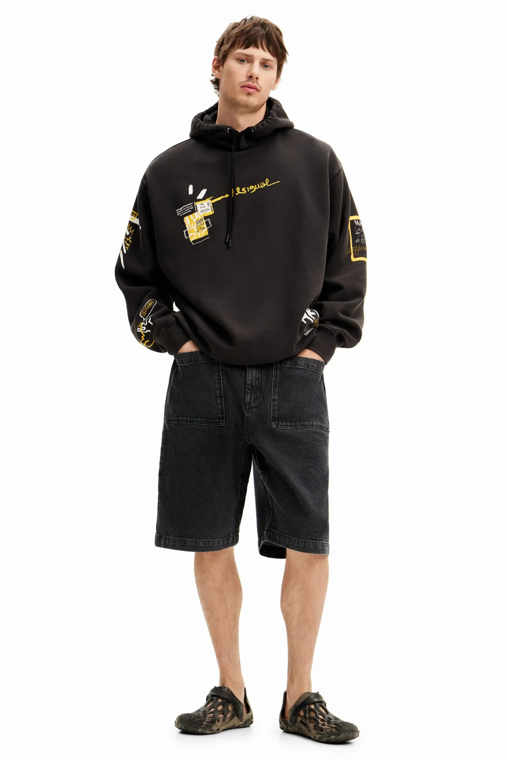 Jerséis Y Sudaderas-Desigual Sudadera con capucha urban