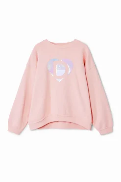 Jerséis Y Sudaderas-Desigual Sudadera corazón