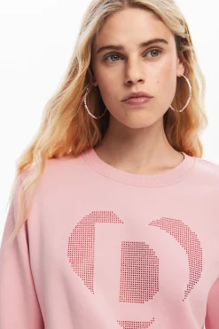 Sudaderas|Jerséis-Desigual Sudadera corazón