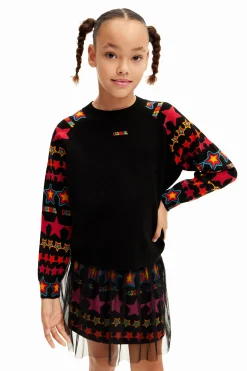 Jerséis Y Sudaderas-Desigual Sudadera estrellas