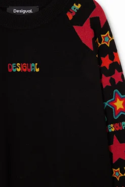 Jerséis Y Sudaderas-Desigual Sudadera estrellas