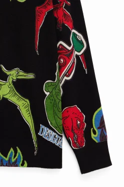 Jerséis Y Sudaderas|Jerséis Y Sudaderas-Desigual Sudadera dinosaurio