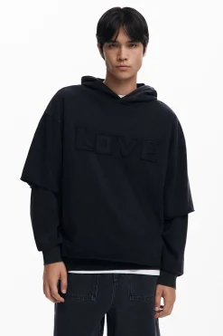 Jerséis Y Sudaderas-Desigual Sudadera doble manga