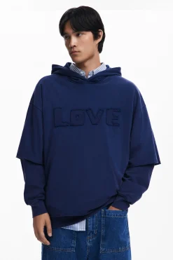 Jerséis Y Sudaderas-Desigual Sudadera doble manga