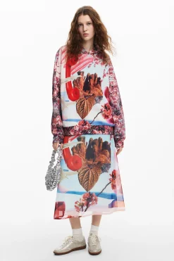 Sudaderas|Jerséis-Desigual Sudadera estampada M. Christian Lacroix