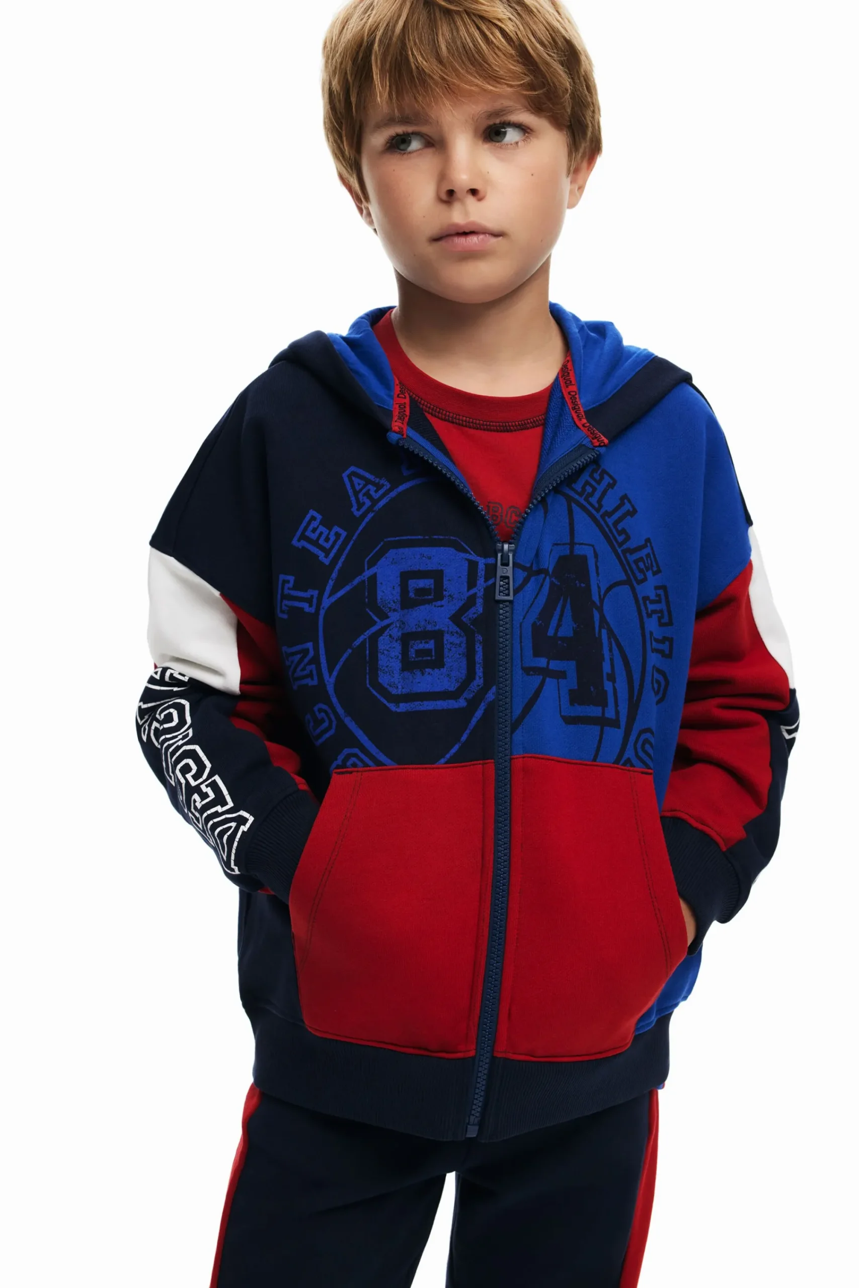 Jerséis Y Sudaderas-Desigual Sudadera estilo baloncesto