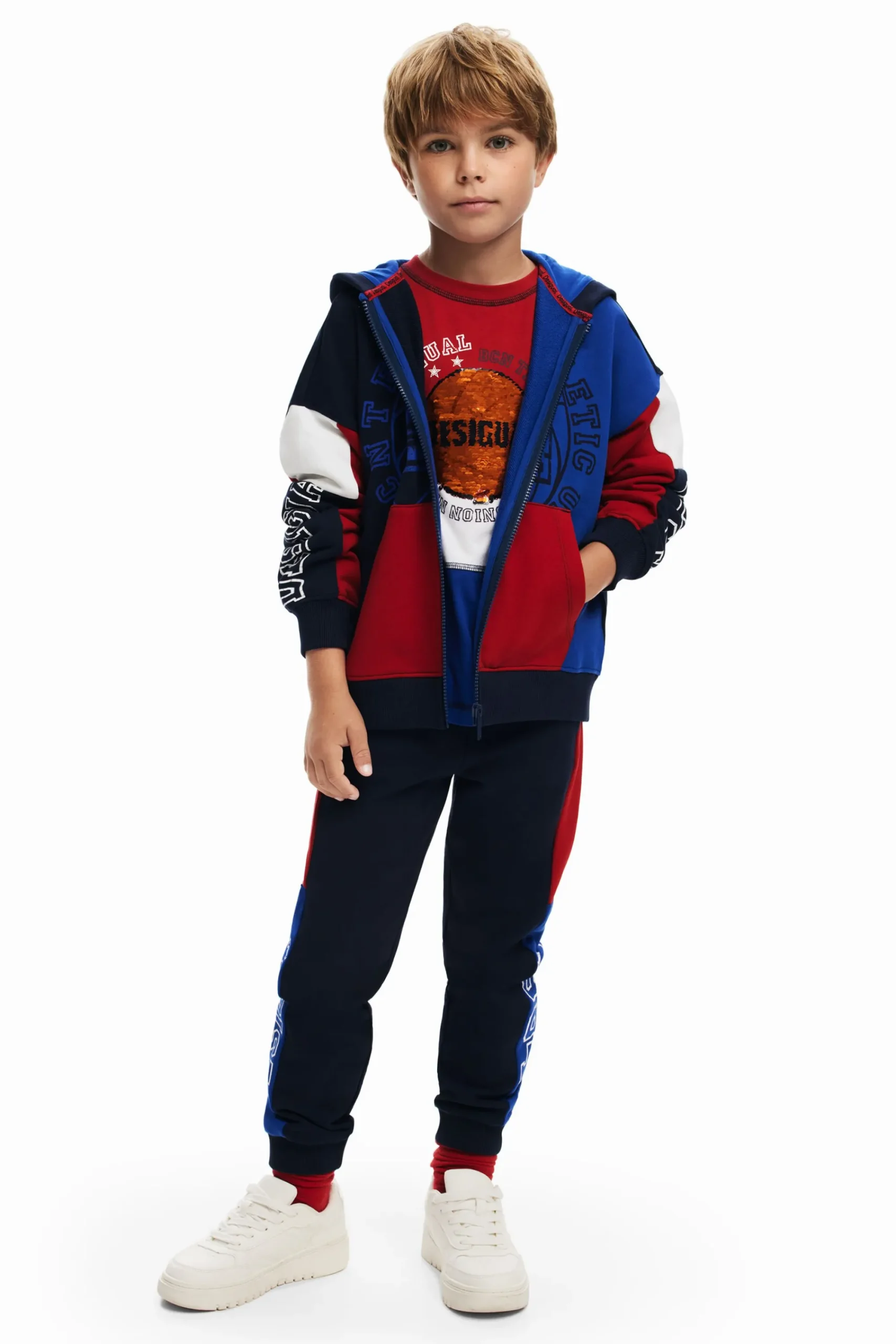 Jerséis Y Sudaderas-Desigual Sudadera estilo baloncesto