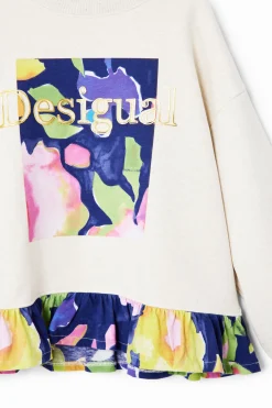 Jerséis Y Sudaderas-Desigual Sudadera flores