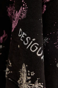 Jerséis Y Sudaderas-Desigual Sudadera flores universo
