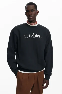 Jerséis Y Sudaderas-Desigual Sudadera  japan magazine punto