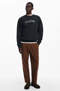 Jerséis Y Sudaderas-Desigual Sudadera japan magazine punto
