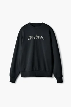 Jerséis Y Sudaderas-Desigual Sudadera japan magazine punto