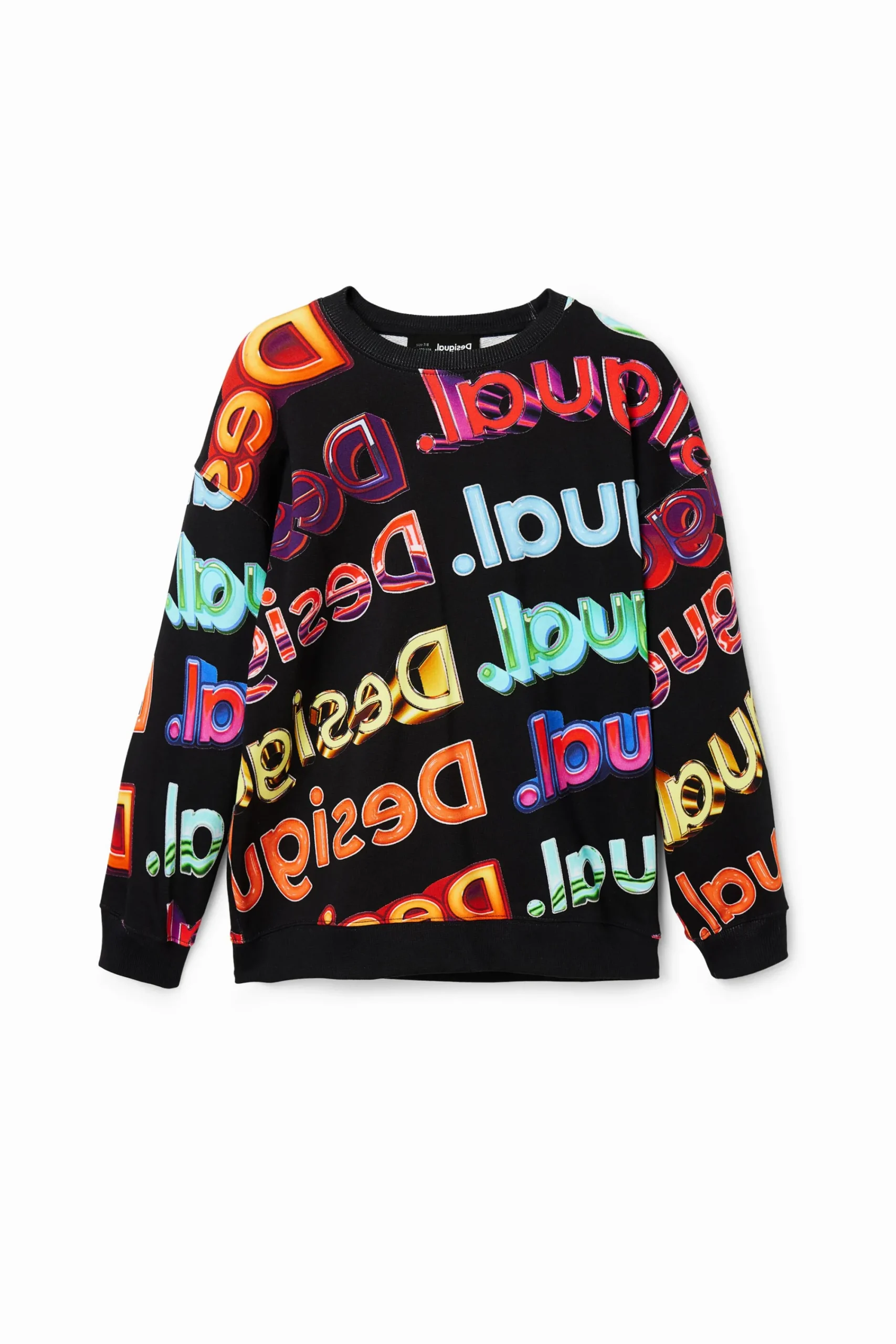 Jerséis Y Sudaderas-Desigual Sudadera logos 3D