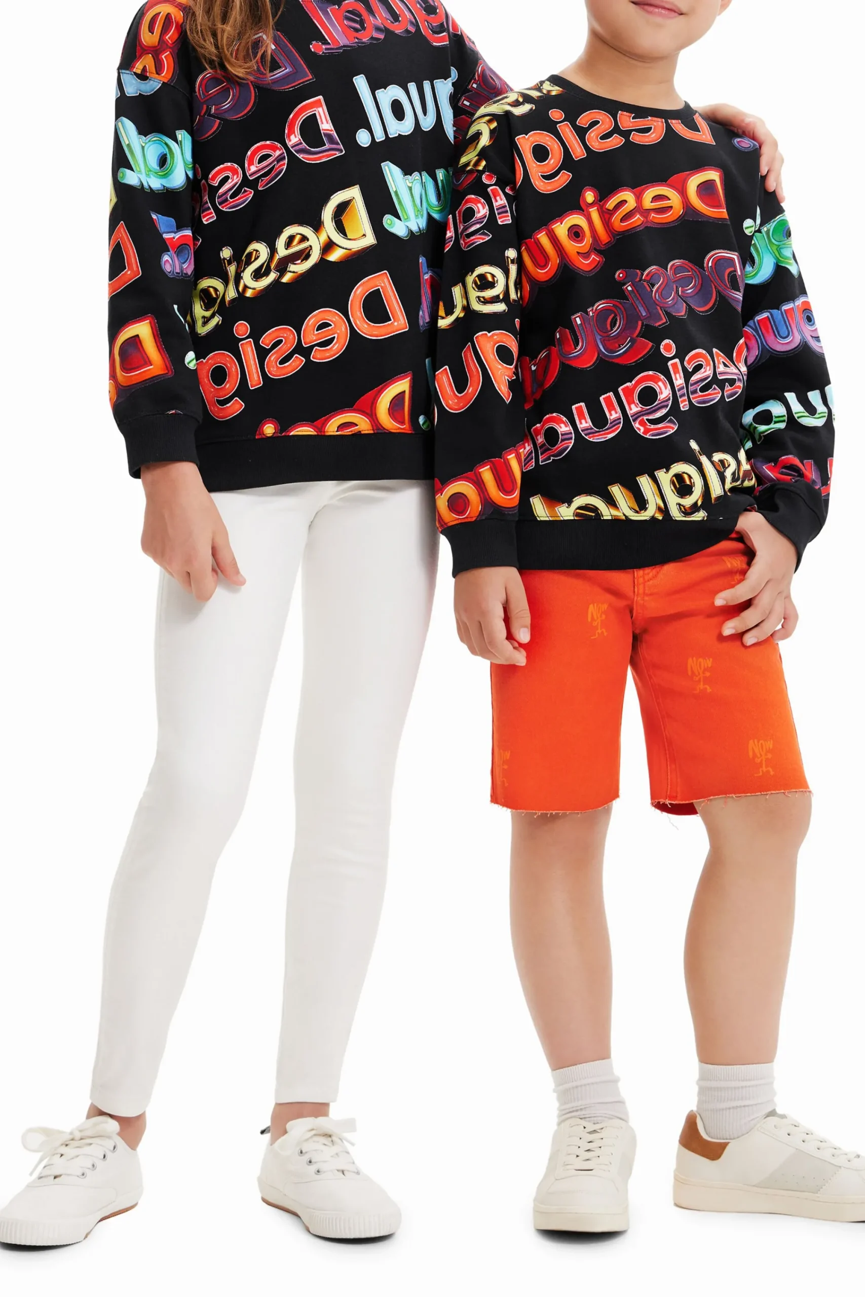 Jerséis Y Sudaderas-Desigual Sudadera logos 3D