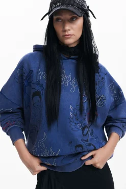 Sudaderas|Jerséis-Desigual Sudadera María Escoté