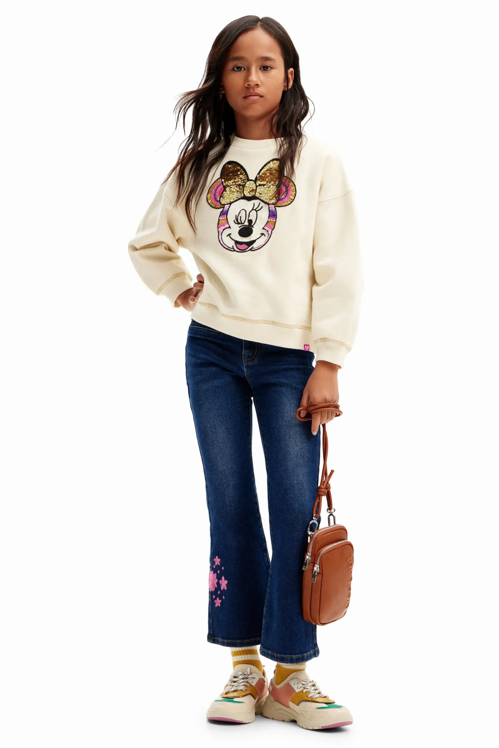 Jerséis Y Sudaderas-Desigual Sudadera Minnie Mouse