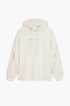 Sudaderas|Jerséis-Desigual Sudadera oversize abertura mangas