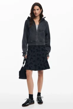 Jerséis-Desigual Sudadera oversize capucha
