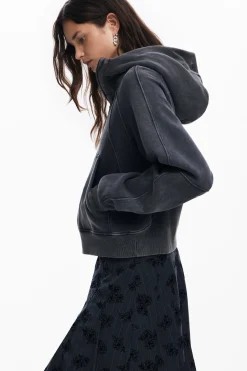 Jerséis-Desigual Sudadera oversize capucha
