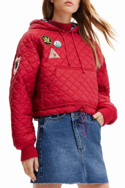 Jerséis-Desigual Sudadera padded con parches