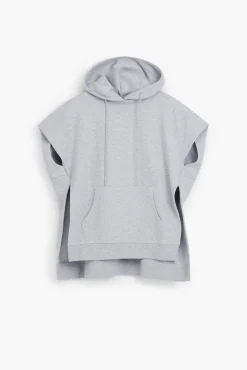Sudaderas|Jerséis-Desigual Sudadera poncho lisa