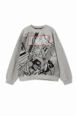 Jerséis Y Sudaderas-Desigual Sudadera rayas Marvel
