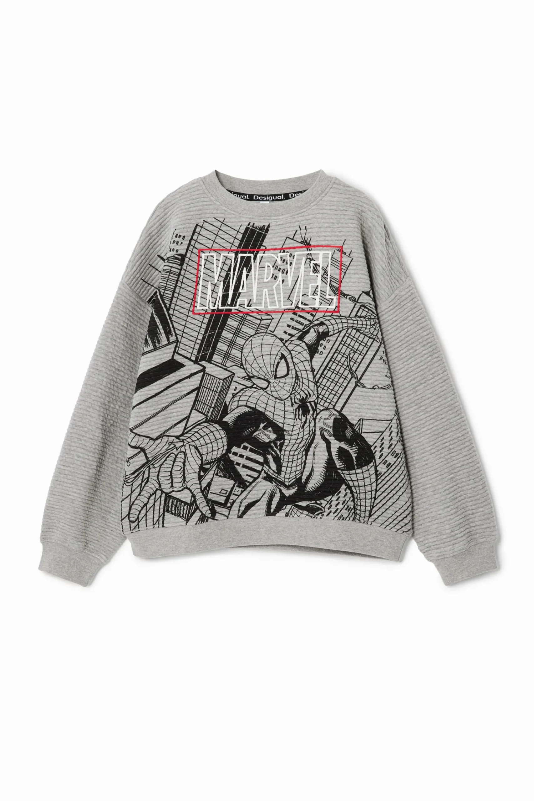 Jerséis Y Sudaderas-Desigual Sudadera rayas Marvel