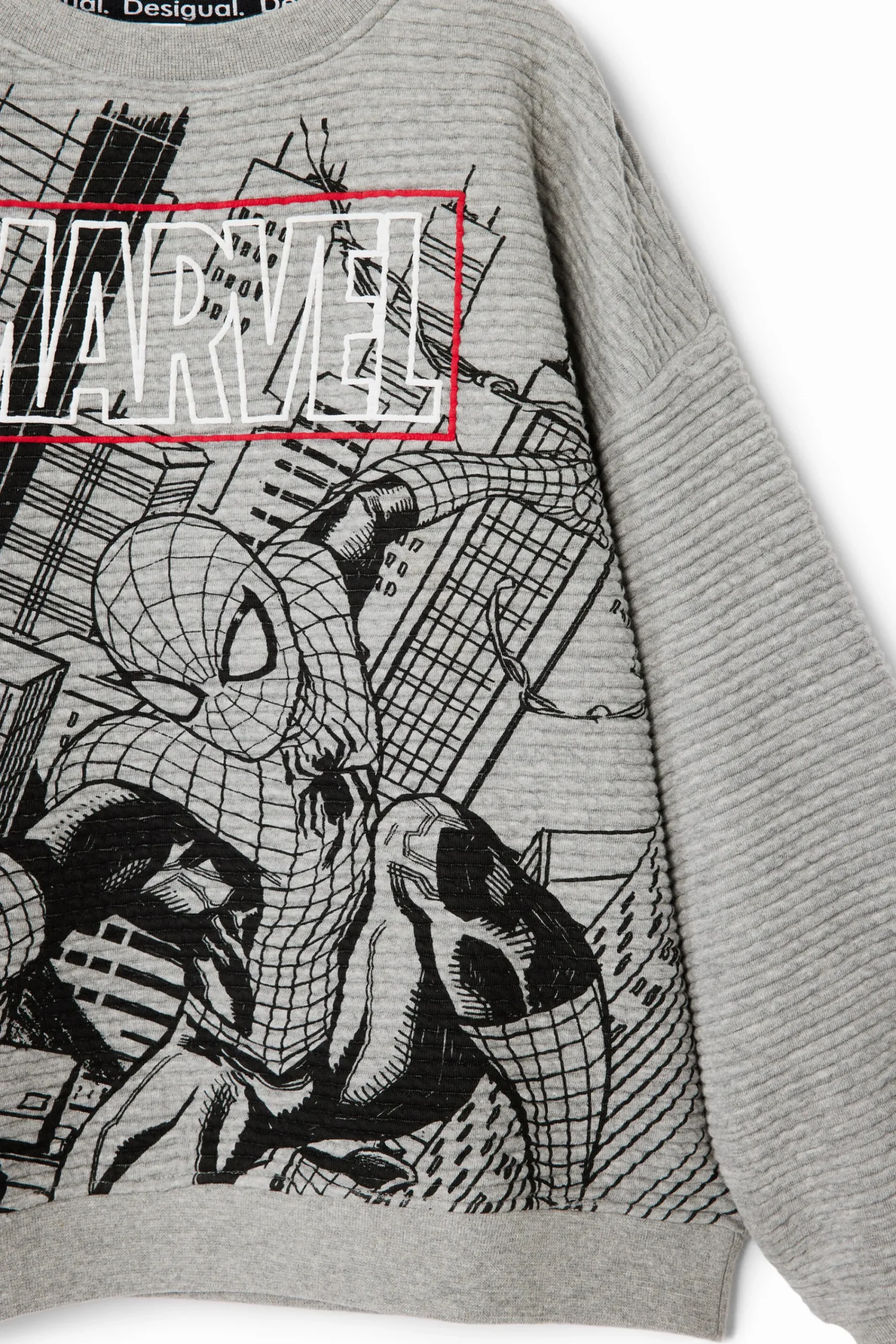 Jerséis Y Sudaderas-Desigual Sudadera rayas Marvel